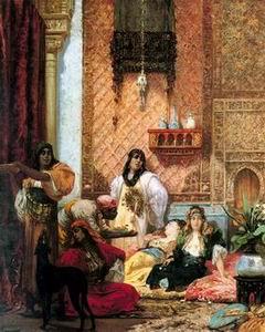 unknow artist Arab or Arabic people and life. Orientalism oil paintings 290